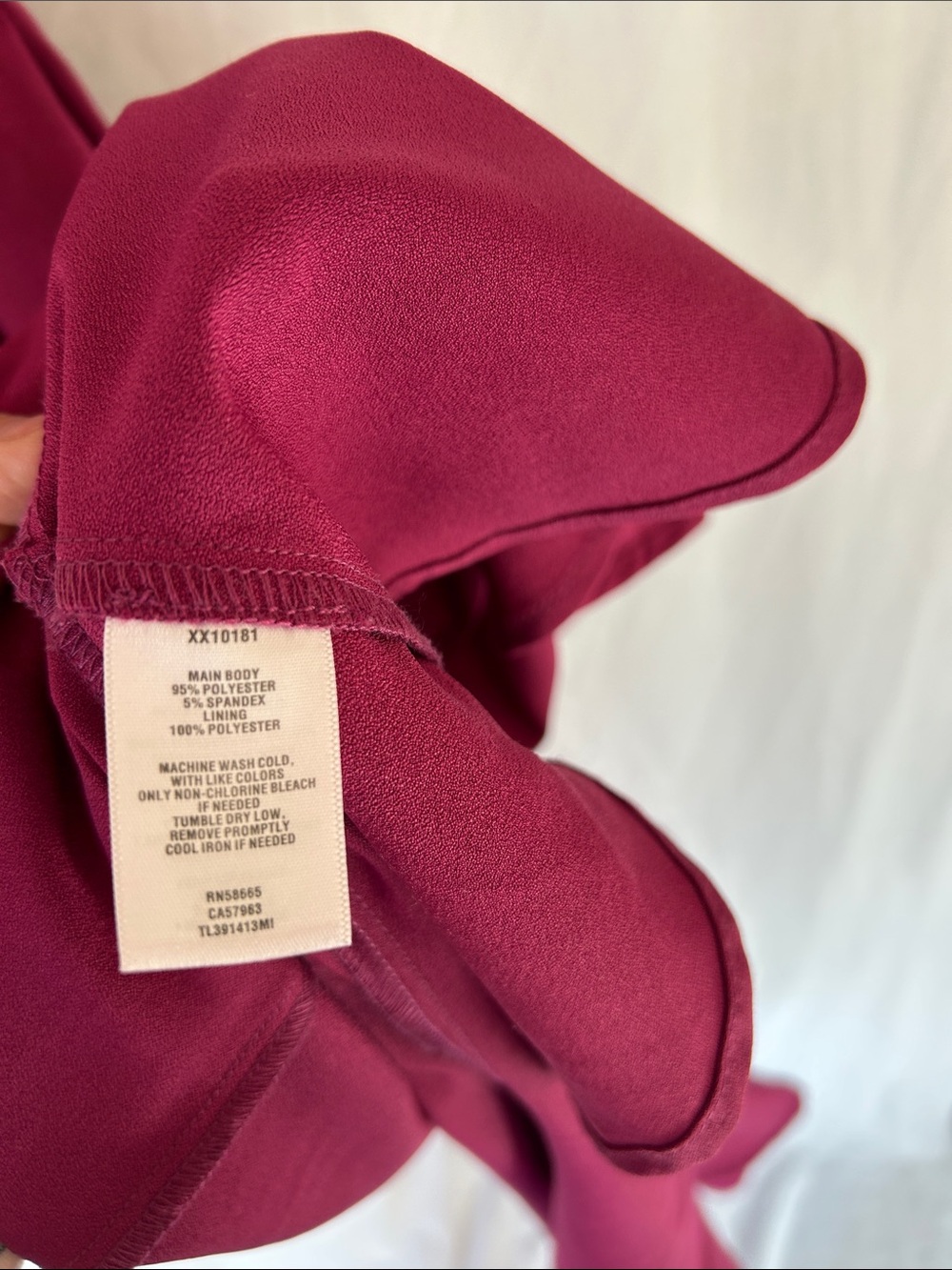 Leith Raspberry Ruffle Maxi Dress - Picture 4 of 4